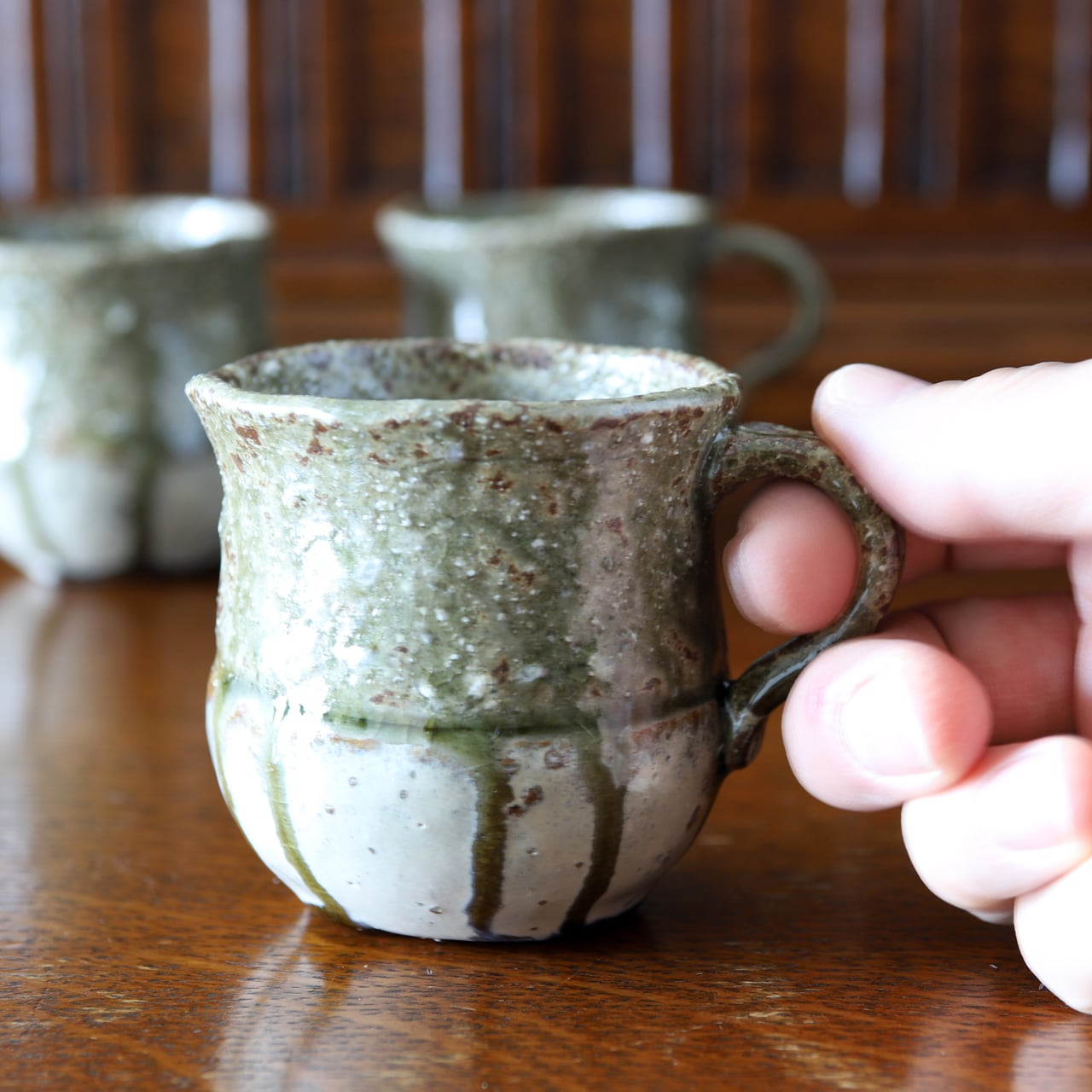 No.23 二階堂明弘 錆器 丸カップ φ10.5cm H5.5cm | Pay ID