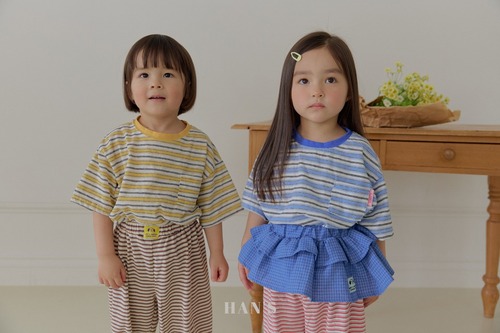 HANS［取寄］cand stripe tee 26summer