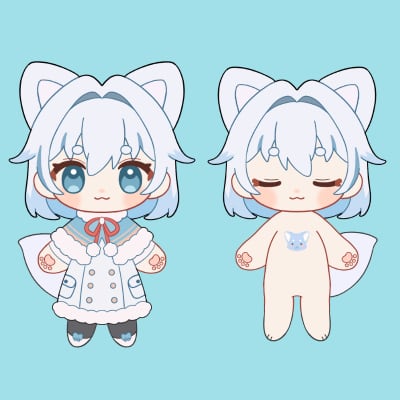 ぬいのお顔セミオーダー刺繍サービス | コネコトリコ工房