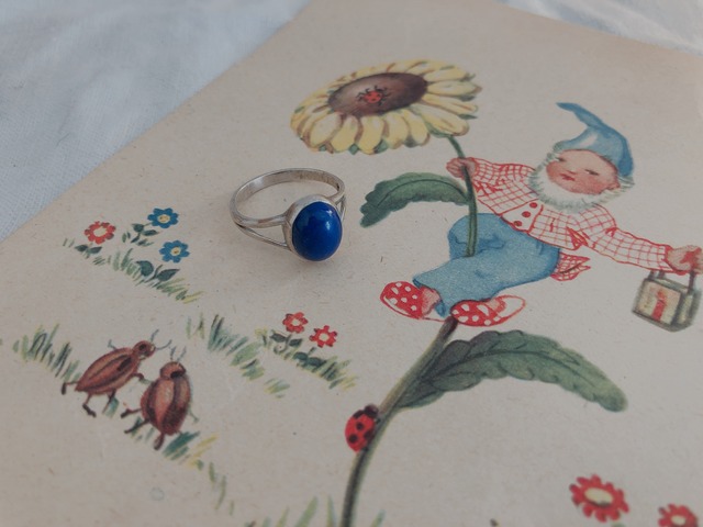 AMERICA vintage 925silver ring