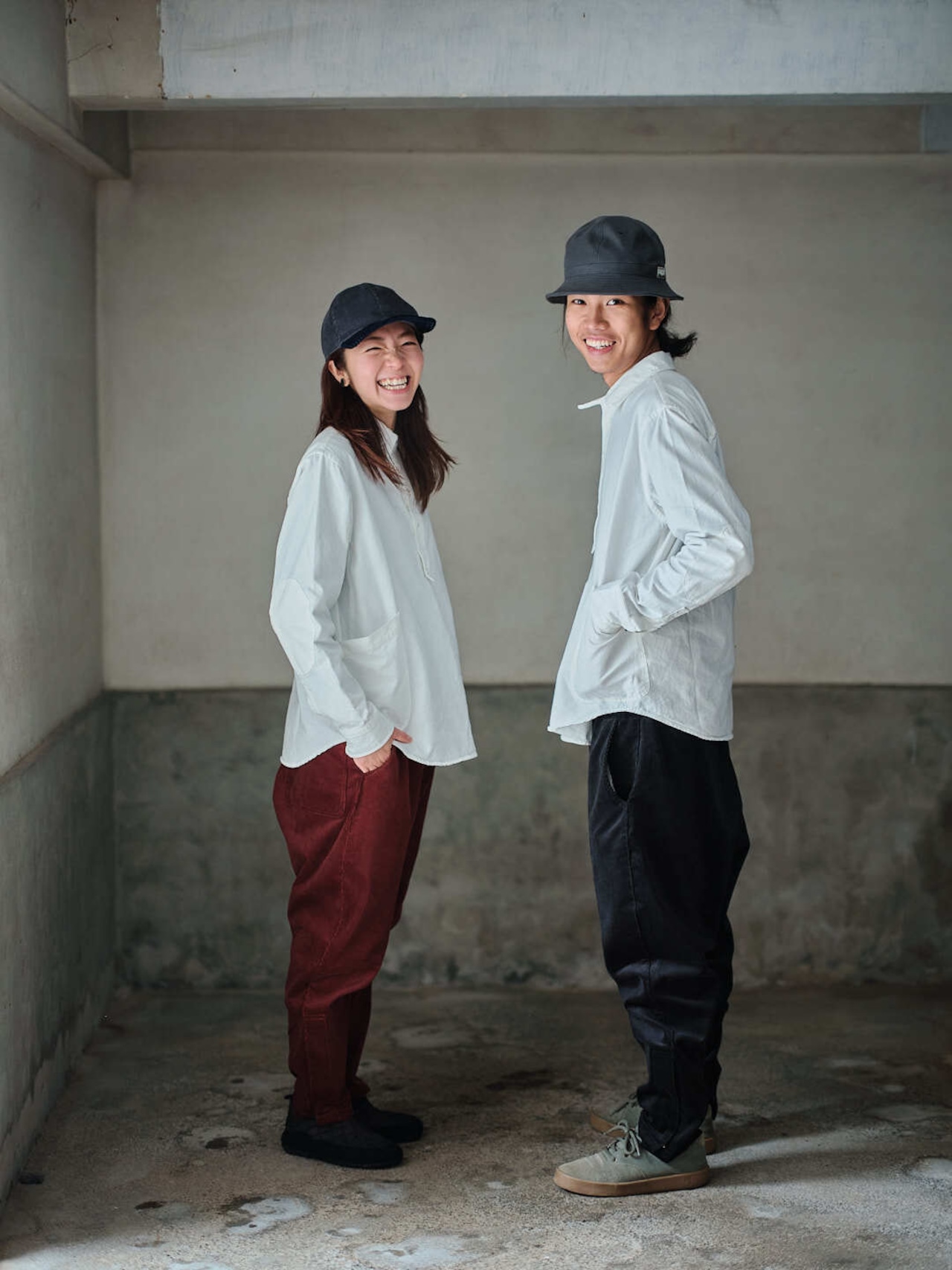 乘鞍印 モンペズボン(DUCA VISCONTI社製コーデュロイ生地)