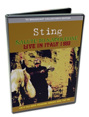 NEW STING SALUTE TO NAPOLEONE   1DVDR  Free Shipping