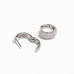 ダイヤモンド デザイン ピアス pt900 / 0.260ct / 0.260ct