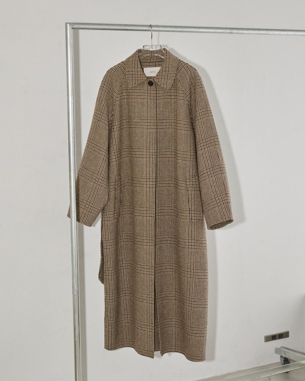 TODAYFUL(トゥデイフル) Soutiencollar Check Coat | サウスオレンジ