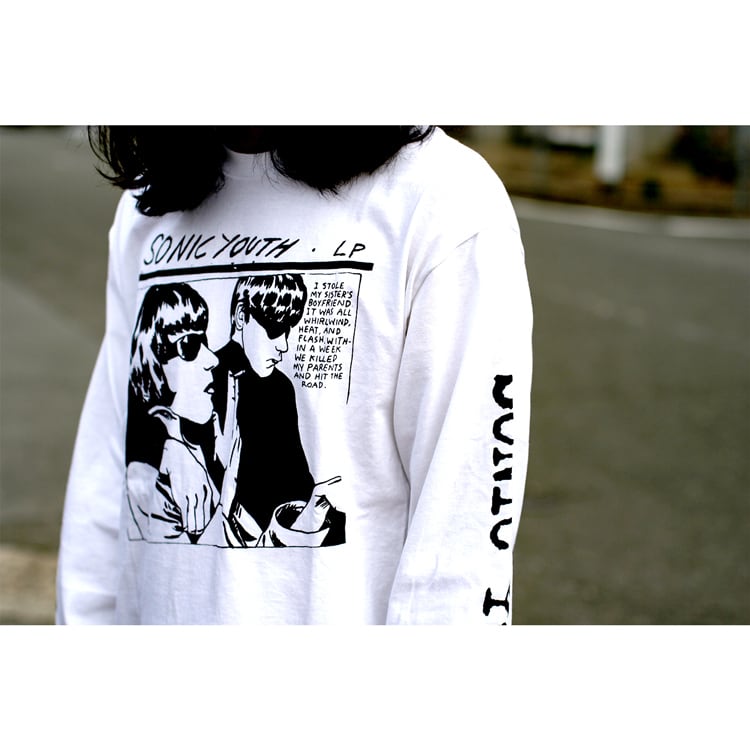 USA製 ソニックユース SONIC YOUTH ロンTシャツシングルステッチ