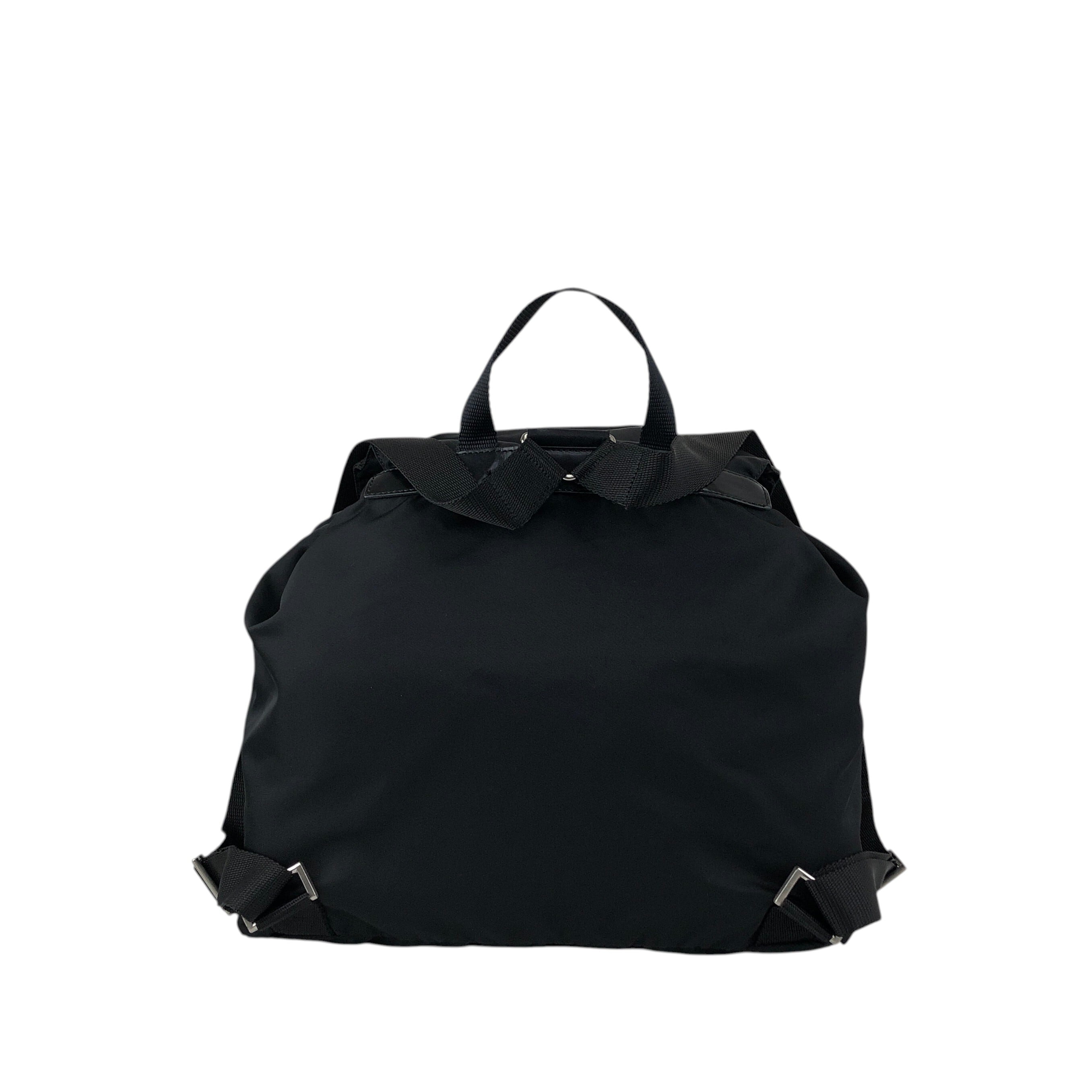 PRADA プラダ バックパック ブラック トライアングルロゴ ナイロン