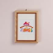 < Riie / ワカイリエ > 原画「雨具の風船」