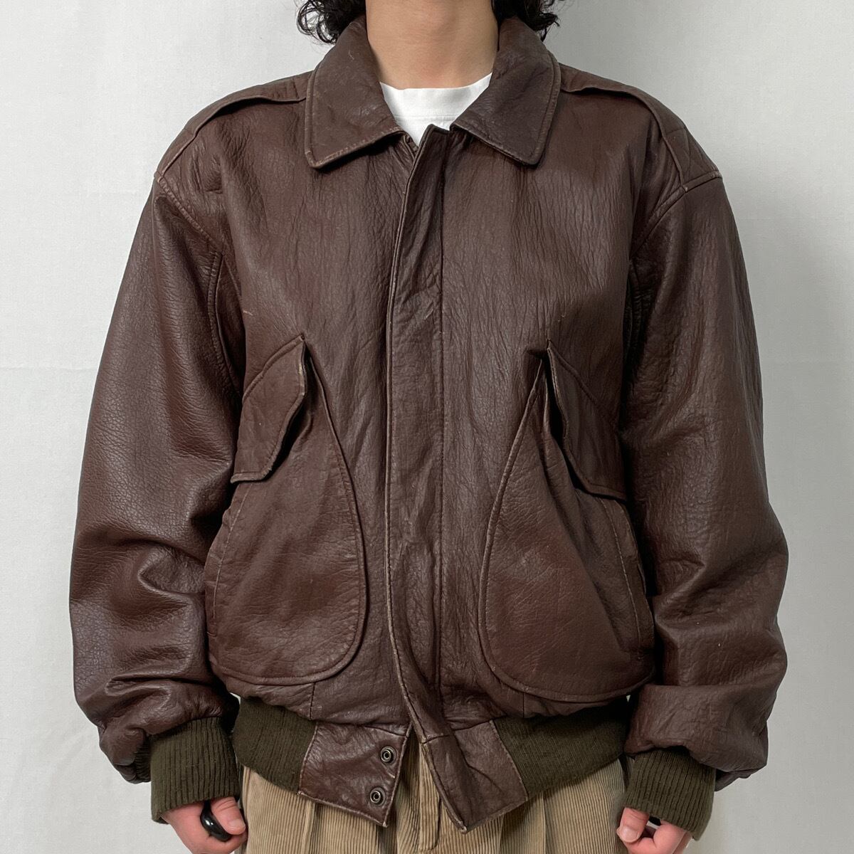 90's VINTAGE A-2 レザージャケット ヴィンテージ