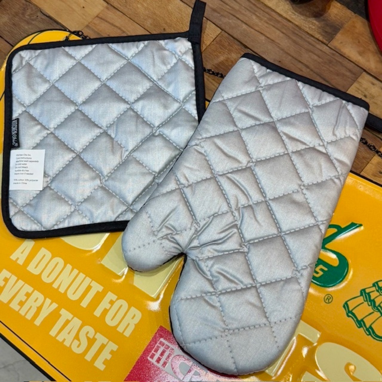 【Kichen CHIC】オーブン ミトン ＆ ポットホルダー ☆