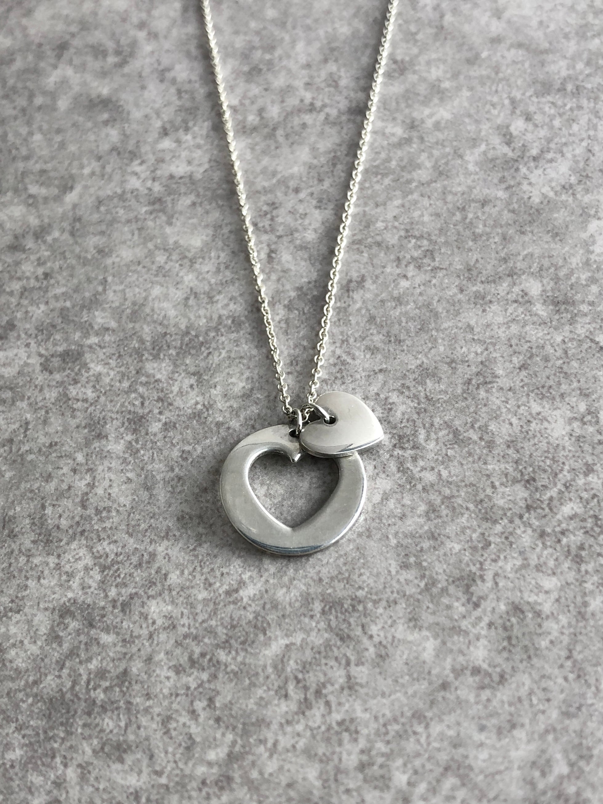 Tiffany & Co. ティファニー ネックレス シルバー ハート 925 vintage