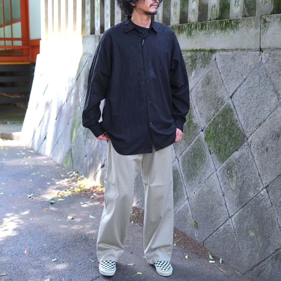 COMOLI(コモリ) / KHAKIチノパンツ-khaki-(D01-03014) | Signs