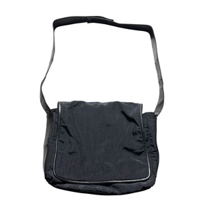 LOEWE black nylon shoulder bag
