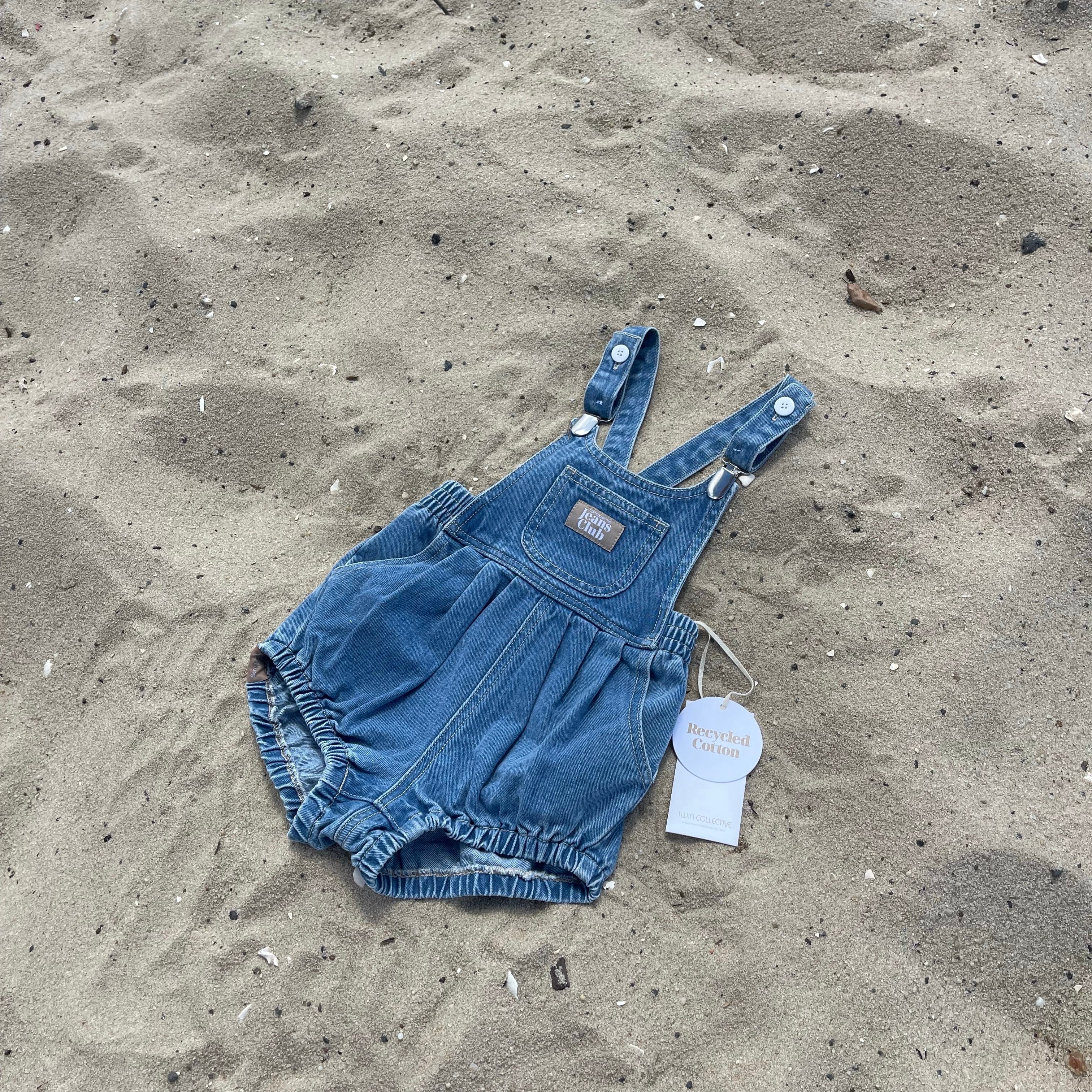 【即納/送料無料】twin collective / Bowie Bubble Romper - Ziggy Blue