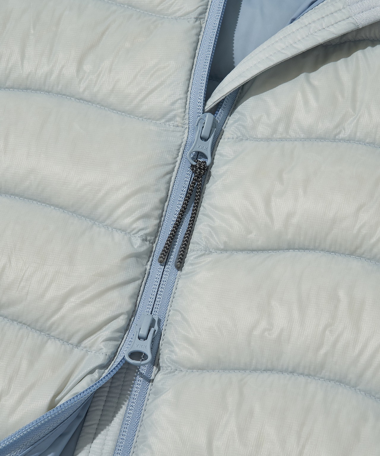 THERMOTRAIL LIGHTWEIGHT PERTEX DOWN JACKET_LIGHT GRAY