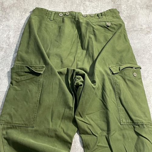 60-80s スウェーデン軍 実物 M-59 フィールドパンツ C 150 w31 詳細写真16