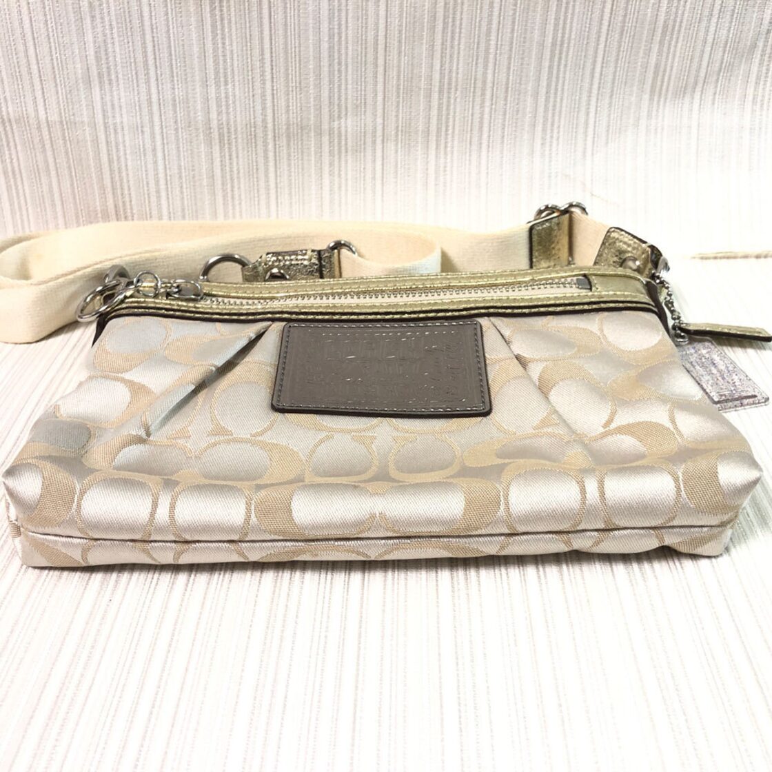 COACH コーチ ポピー POPPY シグネチャー ミニショルダーバッグ  