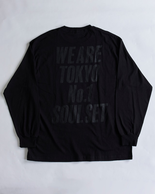 WE ARE T1SS Tee "BLACK + BLACK"