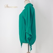 社交ダンス 衣装 Sanline サンリーヌ レオタード トップス レッスンウェア グリーン系 ラインストーン キラキラ 緑 シンプル 練習 レッスン かわいい ダンス衣装 イベント ステージ レディース パーティー