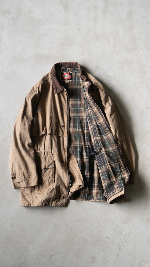 "The Australian Outback Collection" '90s vintage Oiled cotton cruiser jacket