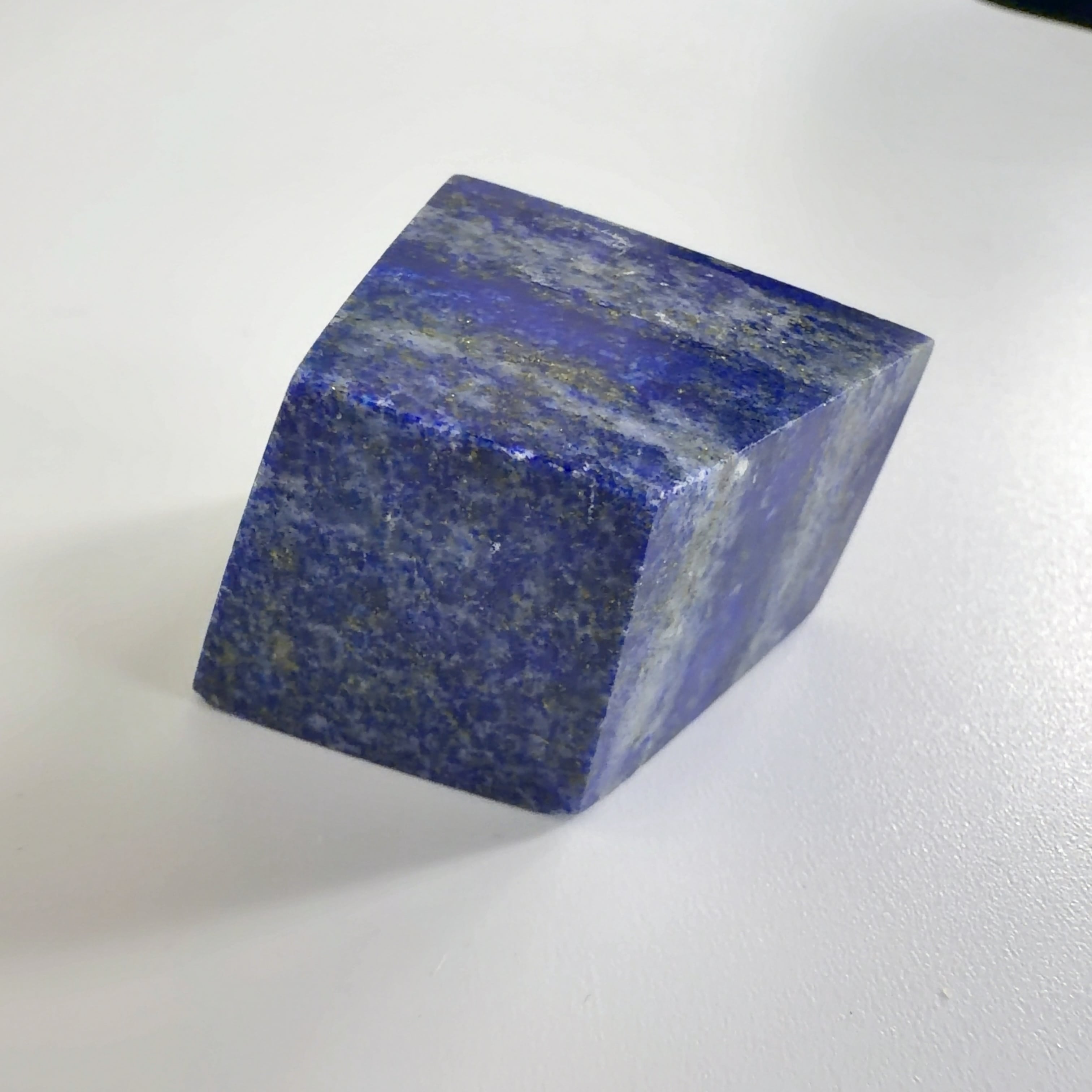 E33256】 ラピスラズリ フリースタイルカット 天然石 パワーストーン