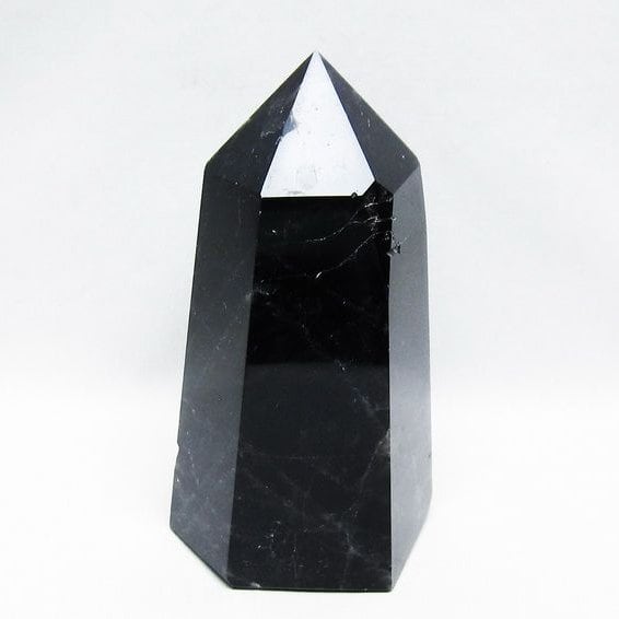 モリオン ポイント  黒水晶 六角柱 一点物 152-3988