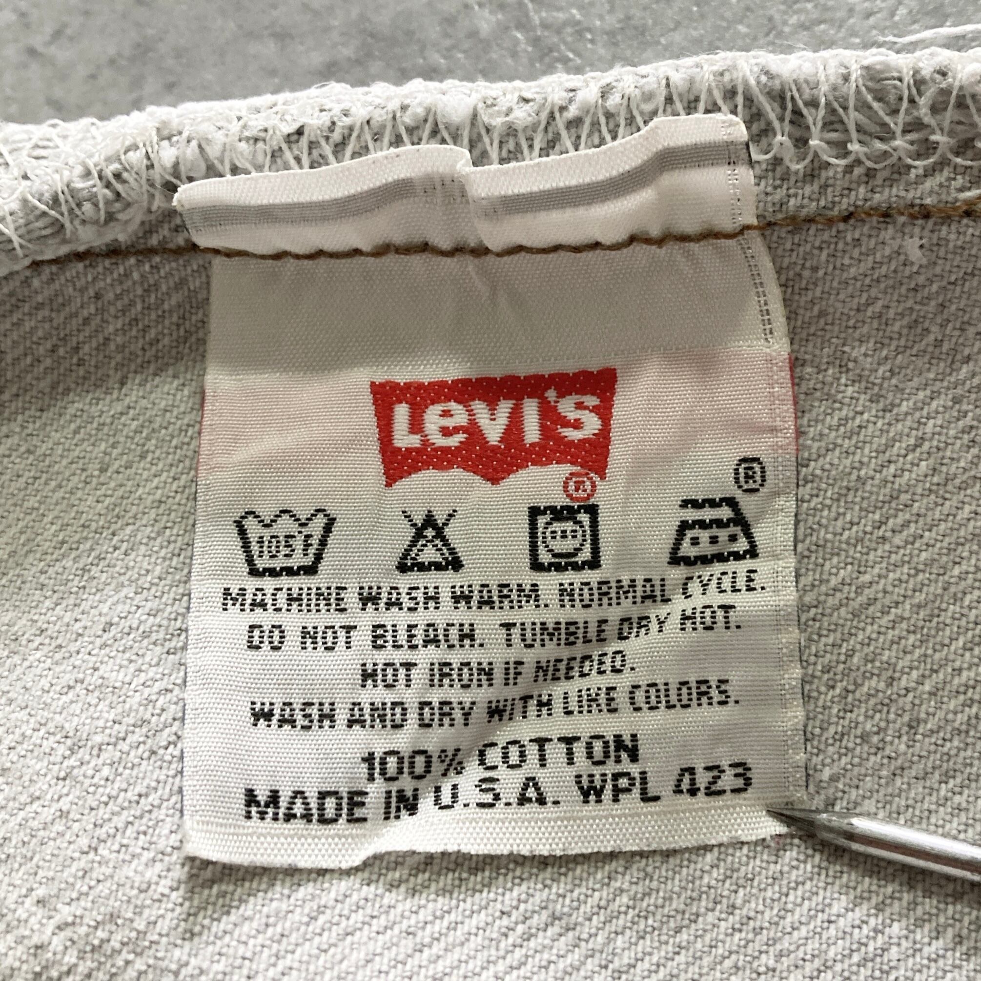 W36L32】90s US.Levis 501 リーバイス エルパソ工場(524) ボタン裏刻印