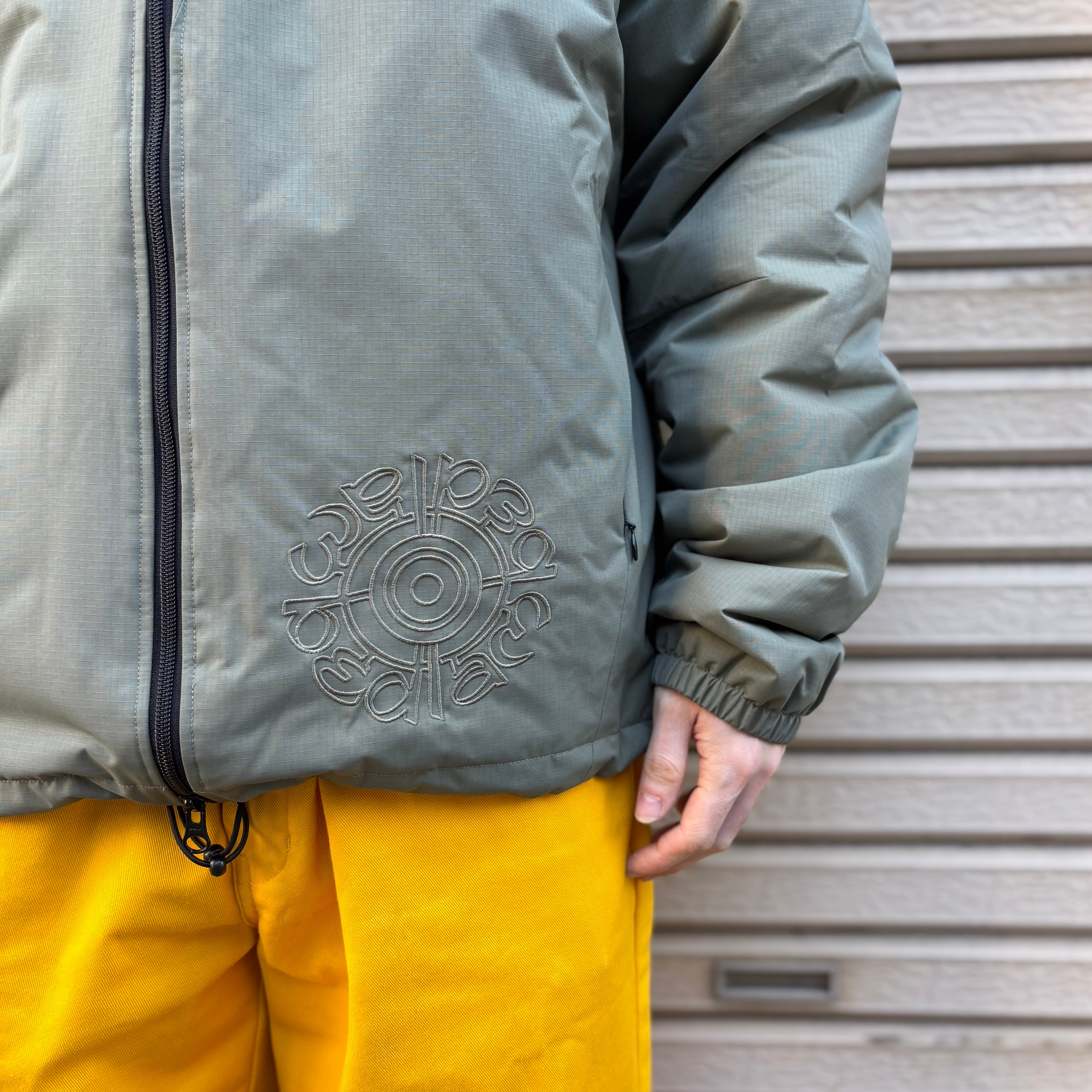 Bedlam Boom Jacket Olive Grey M L / ベドラム ブームジャケット