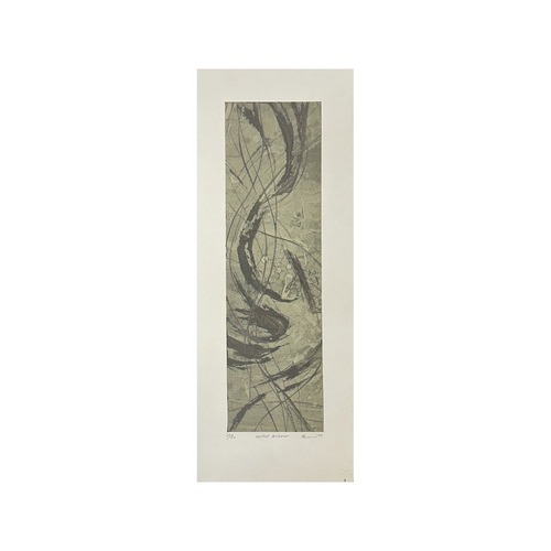 落合皎児【版画】Wind Mirror #27/30 — 1995 65(H) × 25(W)cm