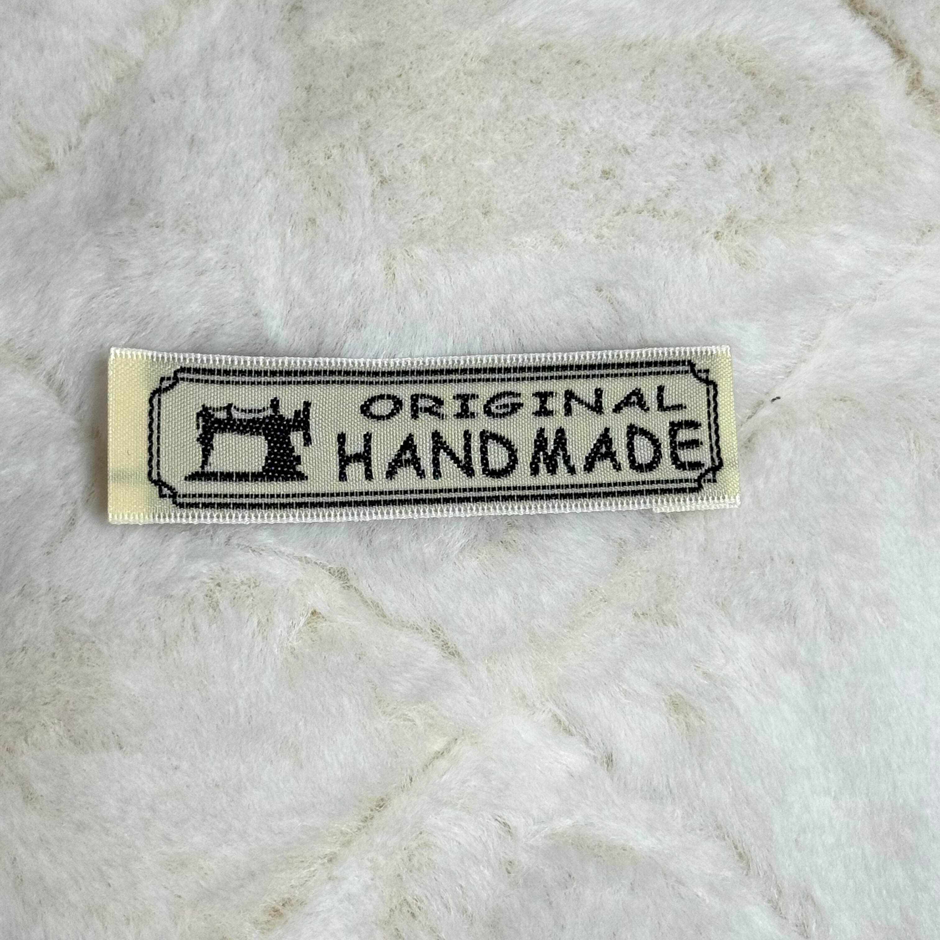 ミシン織ネーム original handmade 10枚セット配色お任せ | はるじぃの