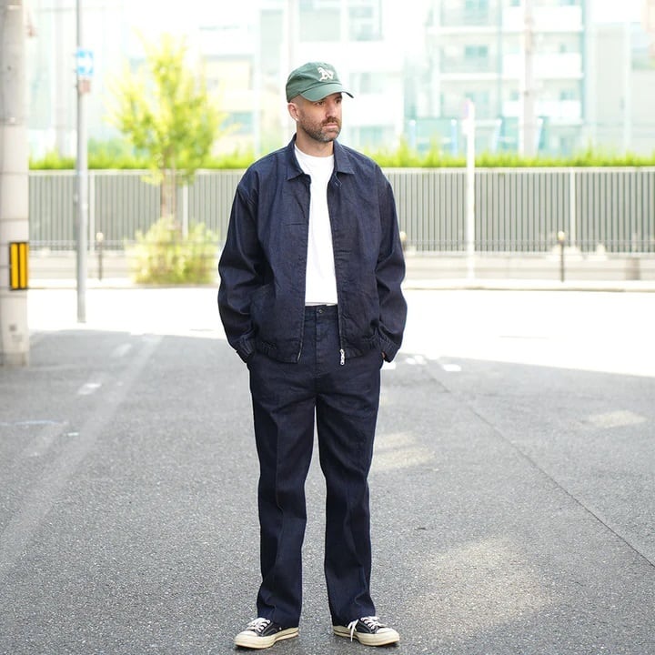 manualalphabet(マニュアルアルファベット) DENIM SWING TOP JKT