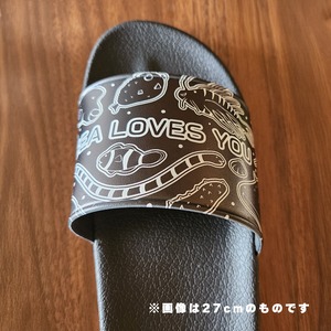 シーパラダイス-シャワーサンダル(ブラック-29cm)