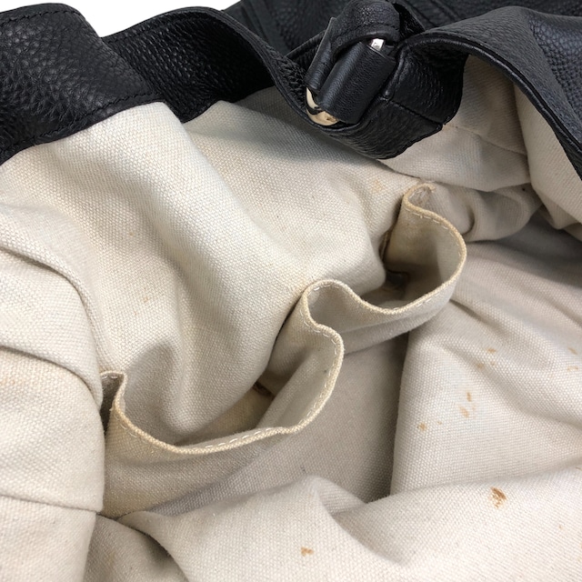 GUCCI グッチ ソーホー ショルダーバッグ ブラック タッセル レザー ホーボーバッグ vintage ヴィンテージ オールド p2pw3n