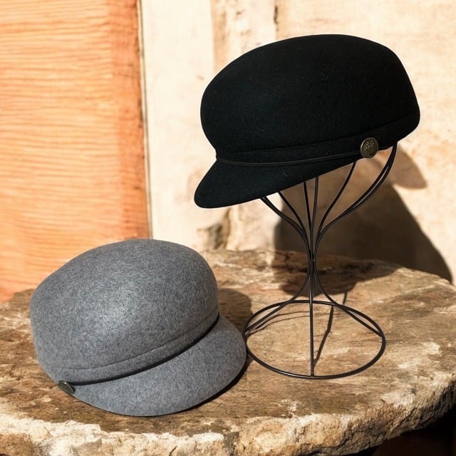 【未使用品級】KAPITAL キャピタル フェルト ジョッキー帽 ウール 黒 ウールフェルト ジョッキーキャス WOOL FELT JOCKEY CAS 乗馬帽 | 帽子