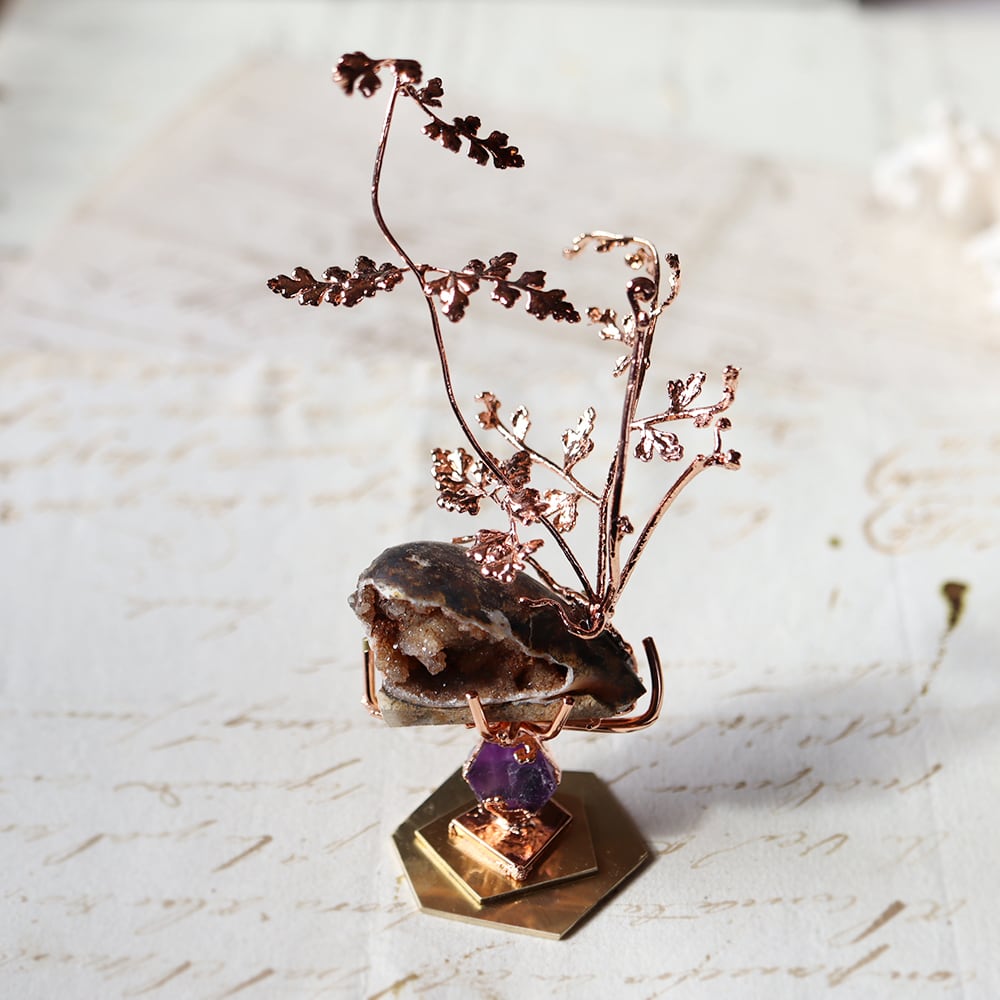 花石（kaseki）オブジェ | witch/花石:鉱物植物アクセサリー/オブジェ