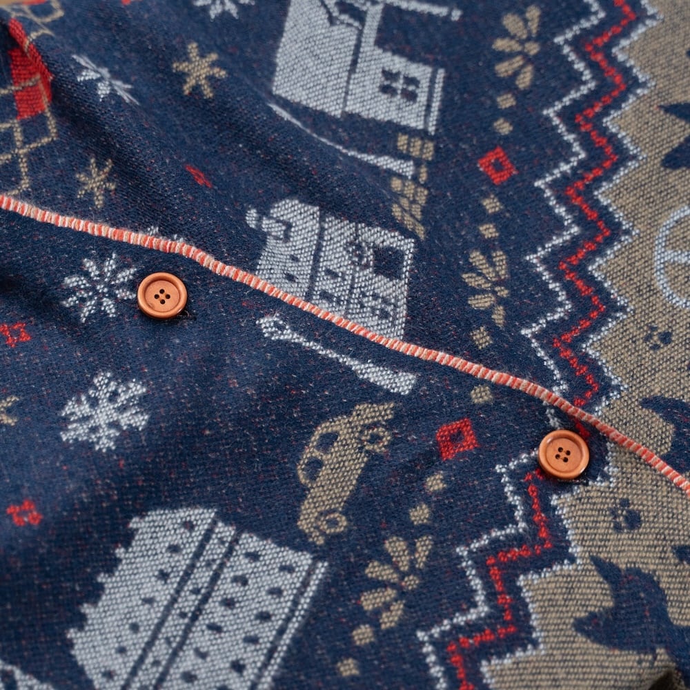 魔女の宅急便 ボタン付ストール コリコの街（8783） | すすのこ商店