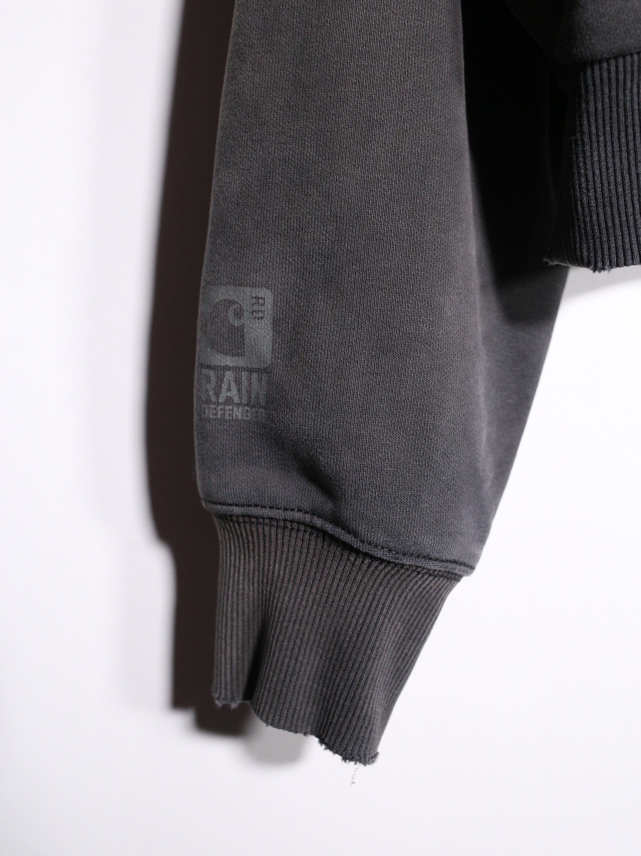 REMAKE / ”Carhartt” side-zip pocket hoodie - 16