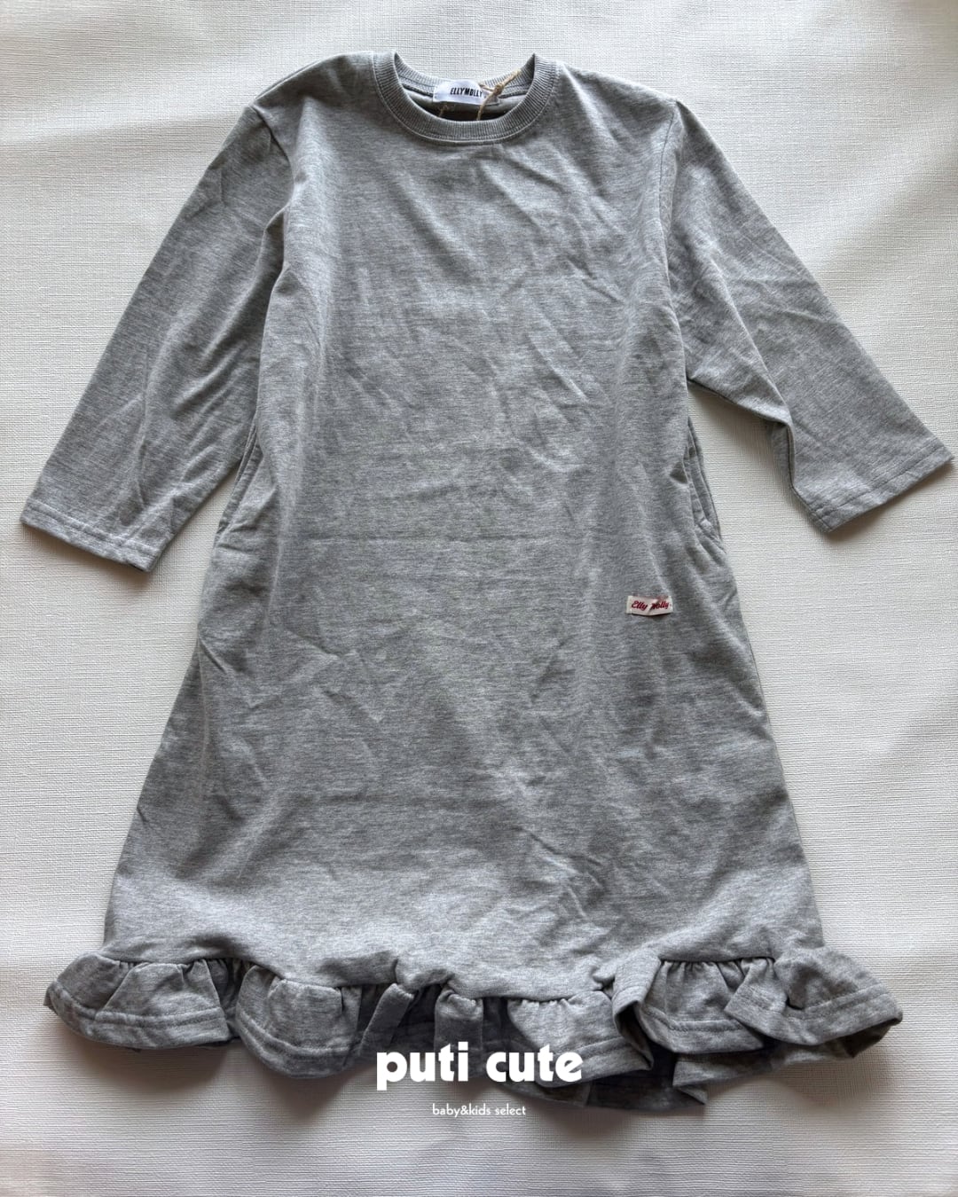 90 ꒰ 即納 ꒱ Clover long frill one-piece / ELLY MOLLY ⸝⋆