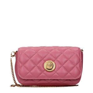 VERSACE ヴェルサーチ レディース クロスボディバッグ レザー ピンク