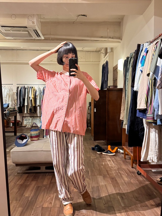 1970's Welton ストライプショートスリーブシャツ