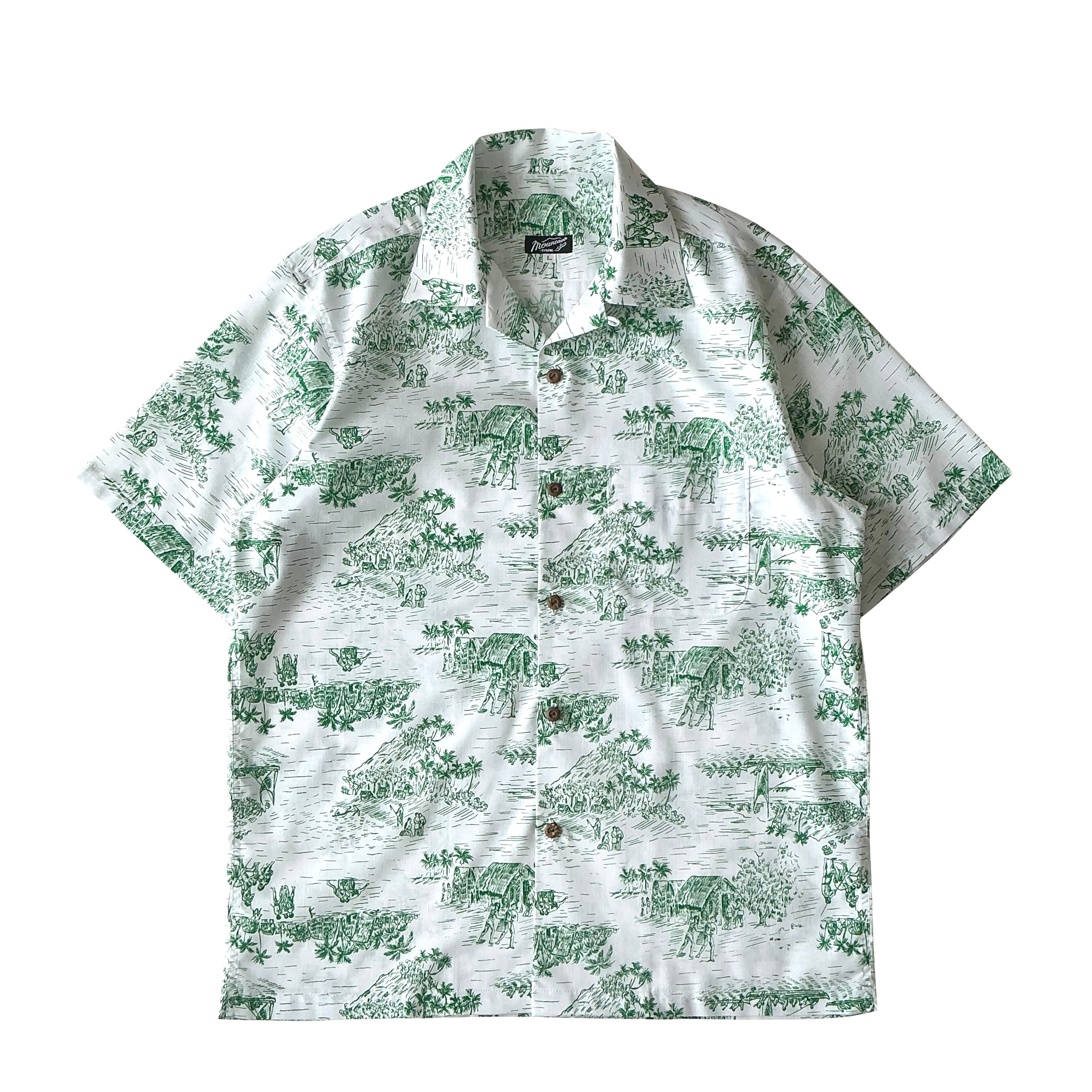 Aloha Open / 半袖オープンアロハシャツ | mountain okinawa online store