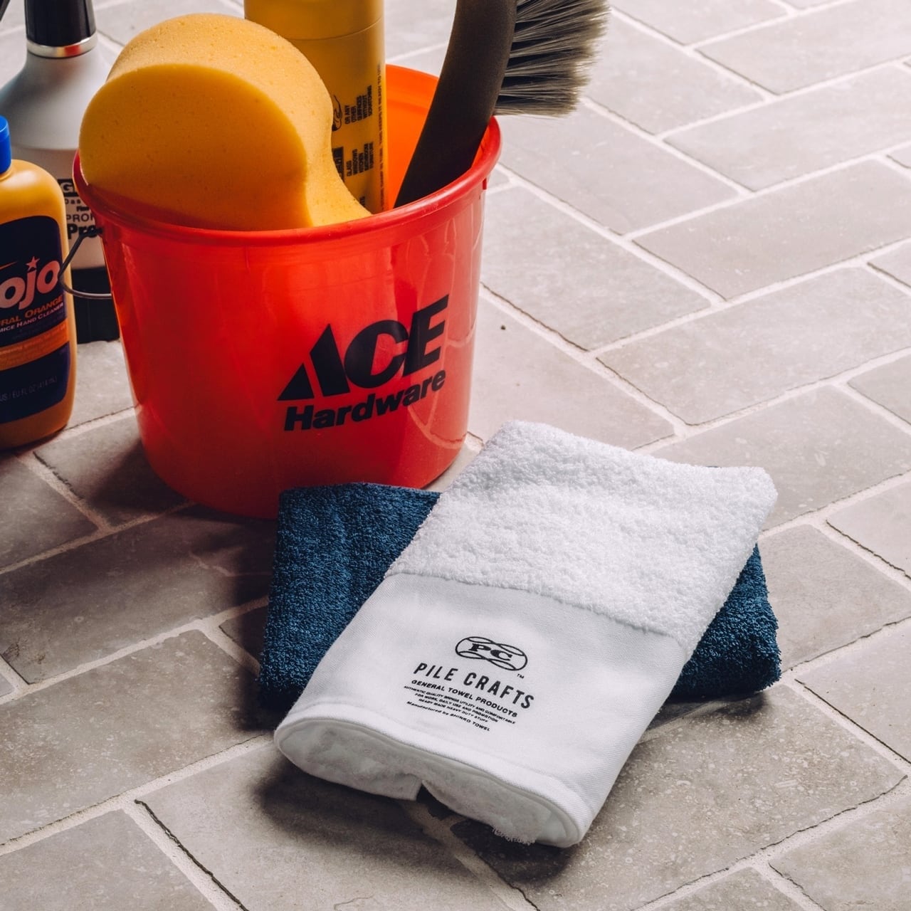 ORANGE / 3pc | PILE CRAFTS | New Standard Towel