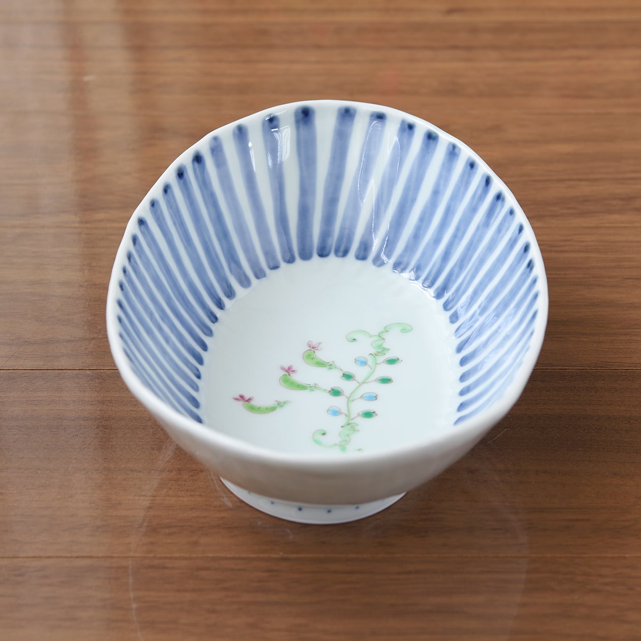 うつわ藍水 | 楕円鉢 十草えんどう ｜波佐見焼 | Pay ID