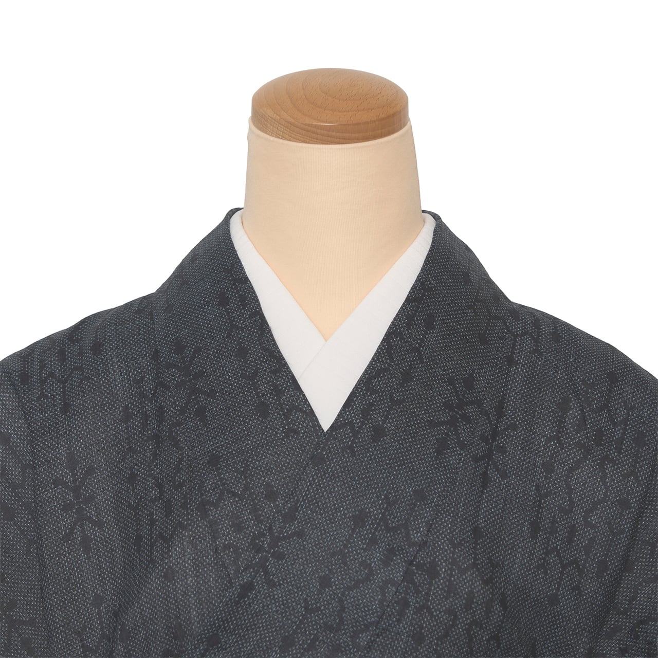 重要無形文化財宮古上布 幾何学模様の絣 単衣着物【中古】 | かわの屋