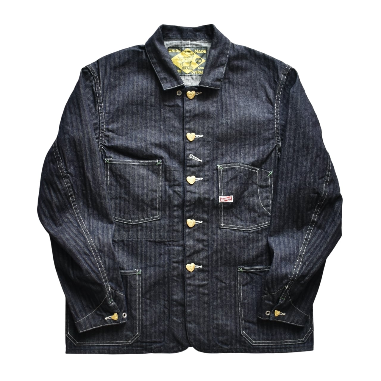 TCB jeans / Cathartt Chore Coat Denim Herringbone - キャットハート