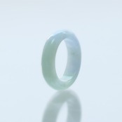 【11.5号】 レアカラー！ lavende 翡翠くり抜き甲丸リング A貨翡翠 jd_rg2490