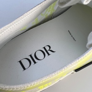 【最終処分SALE】Dior  スニーカー イエロー#40 A-8555