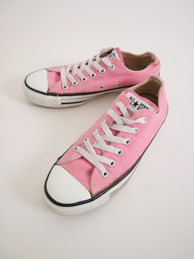 ●90's CONVERSE ALL STAR low made in USA(pink) size 6
