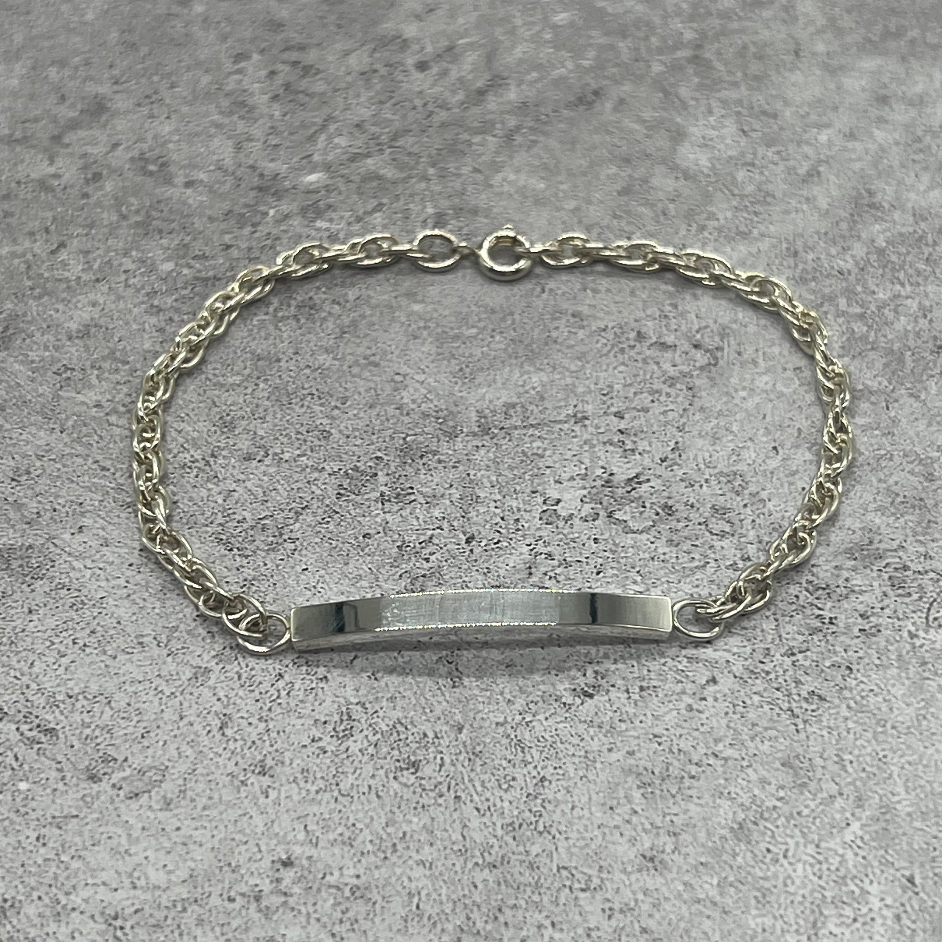 ティファニー TIFFANY&CO ID チェーン ブレスレット SV925