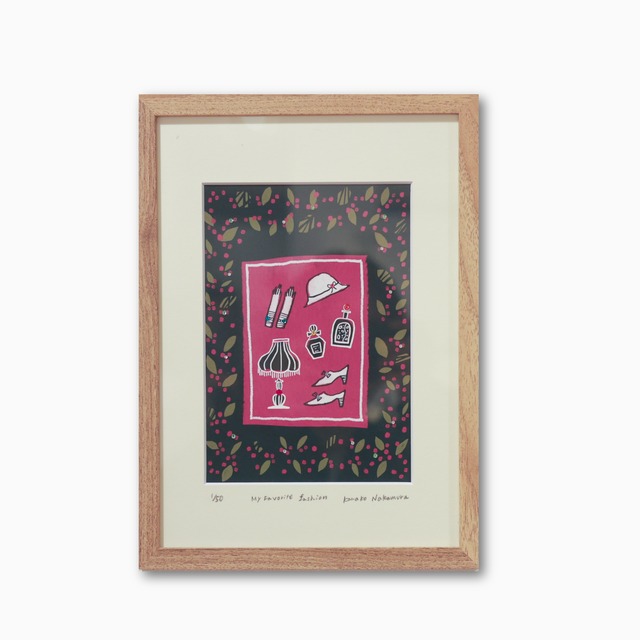 【043】My favorite fashion / 約W229×H316mm