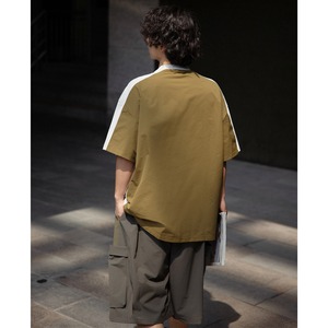Contrast pocket t-shirt 0590